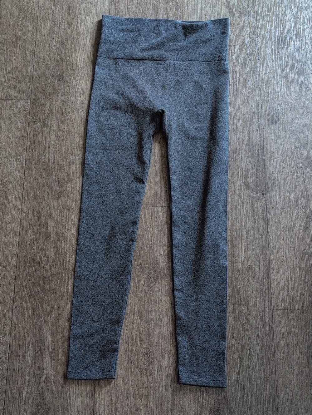 Women's Gray High-Waist Leggings